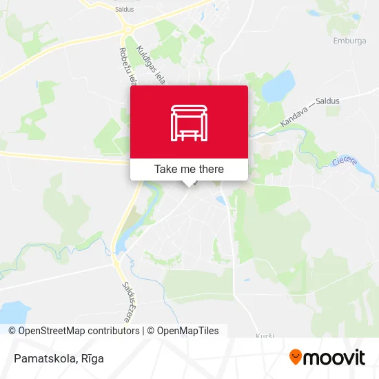 Карта Pamatskola