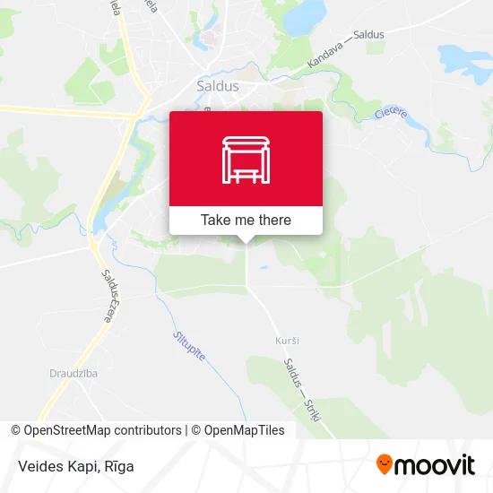 Карта Veides Kapi