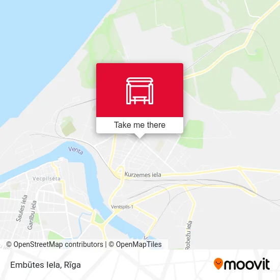 Карта Embūtes Iela