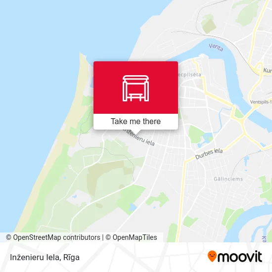 Inženieru Iela map