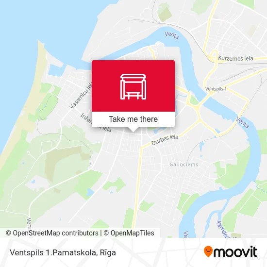 Ventspils 1.Pamatskola map