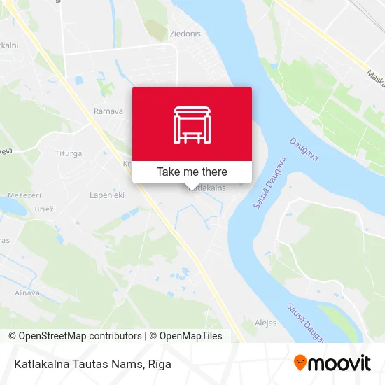 Katlakalna Tautas Nams map