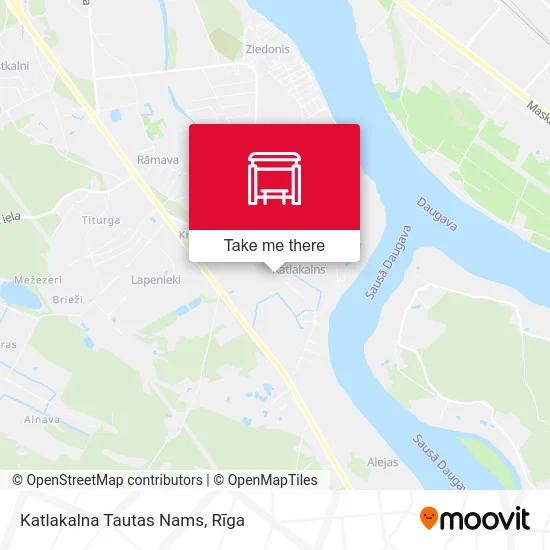 Katlakalna Tautas Nams map