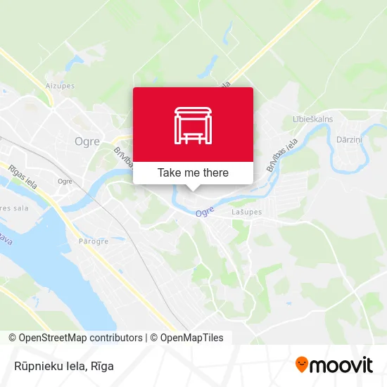 Карта Rūpnieku Iela