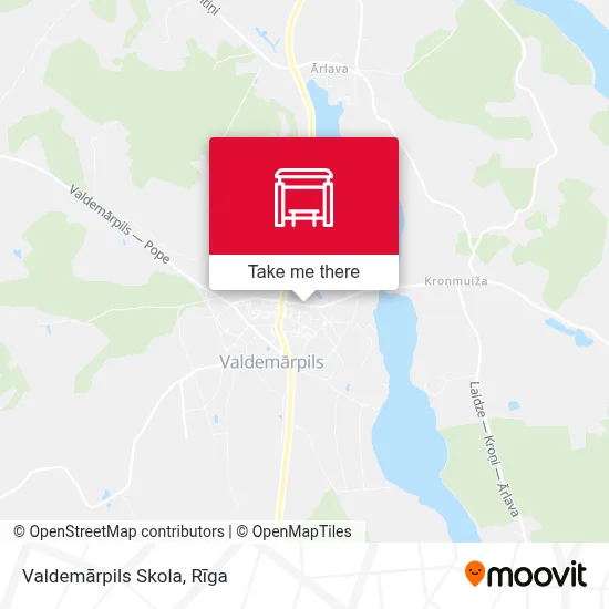 Valdemārpils Skola map