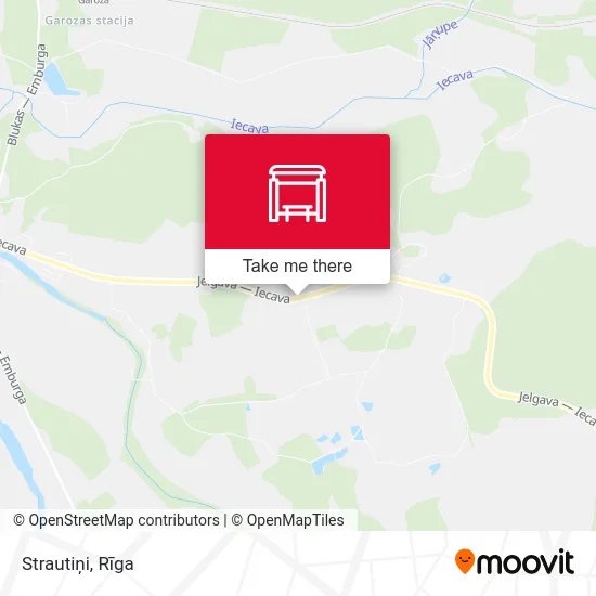 Карта Strautiņi