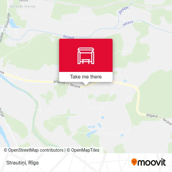 Карта Strautiņi
