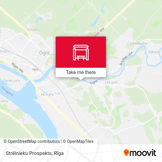 Strēlnieku Prospekts map