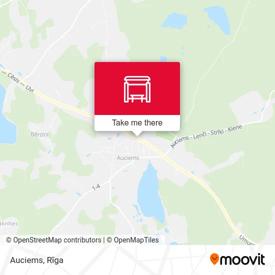 Карта Auciems