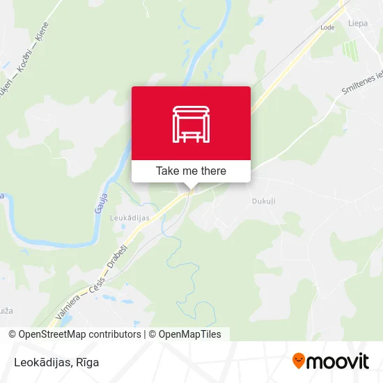 Карта Leokādijas