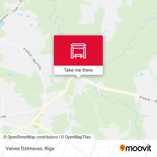 Карта Vaives Dzirnavas