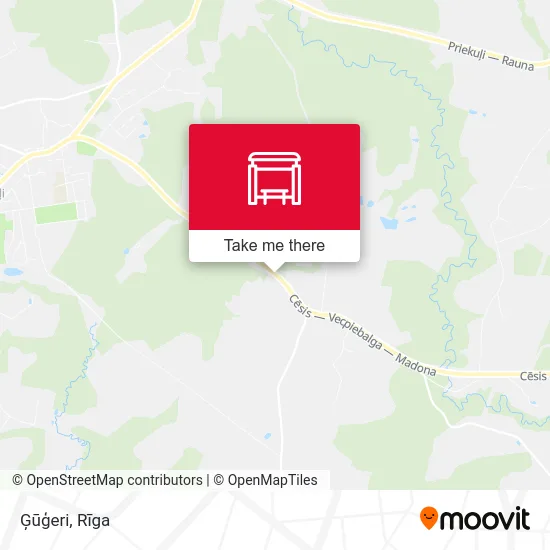 Карта Ģūģeri