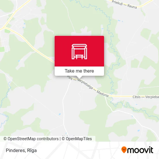 Карта Pinderes