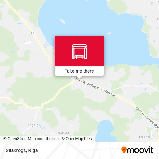 Карта Silakrogs