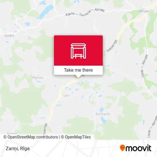 Карта Zariņi