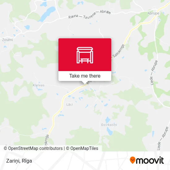 Карта Zariņi