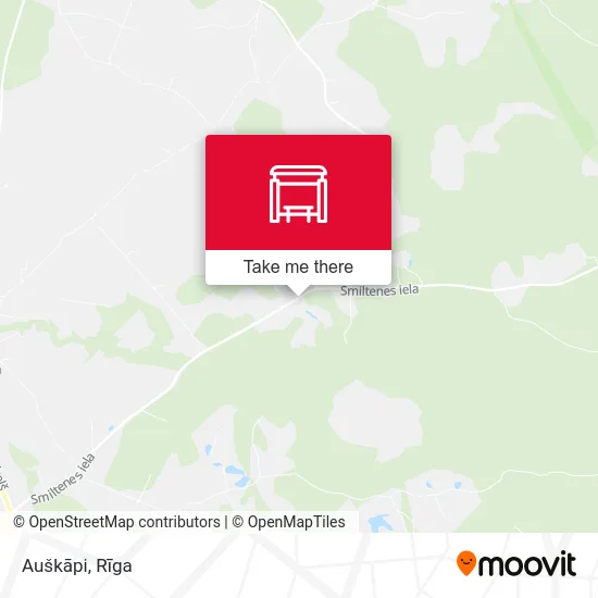 Карта Auškāpi