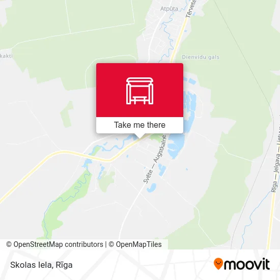 Карта Skolas Iela