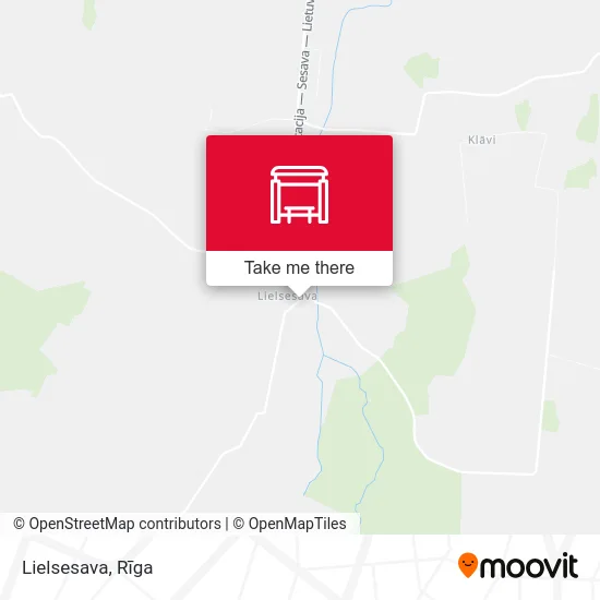 Карта Lielsesava