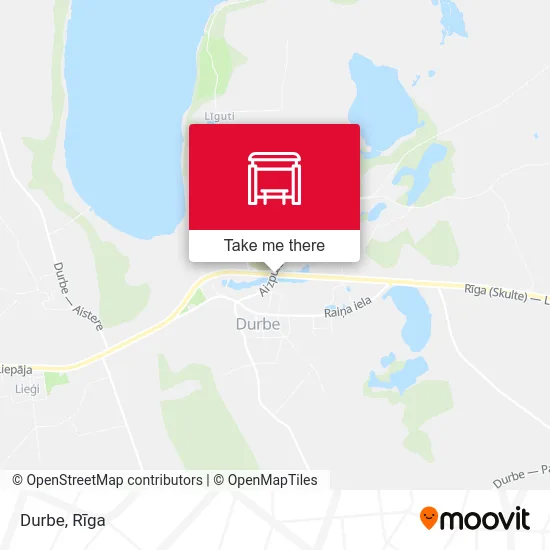 Карта Durbe