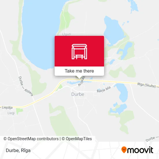 Карта Durbe