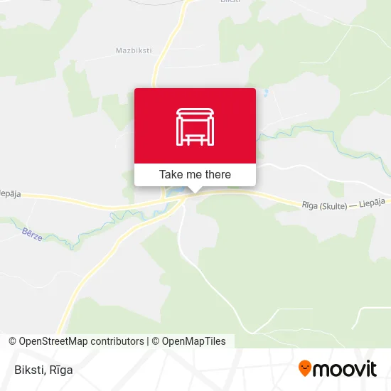 Карта Biksti