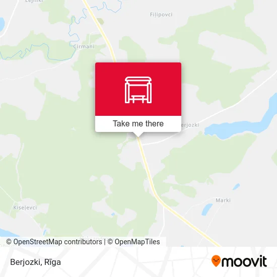 Карта Berjozki