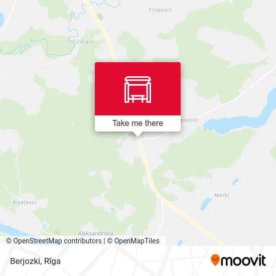 Карта Berjozki