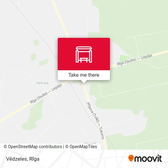 Карта Vēdzeles