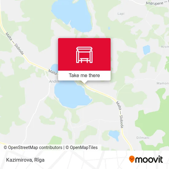 Карта Kazimirova