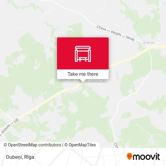Dubeņi map