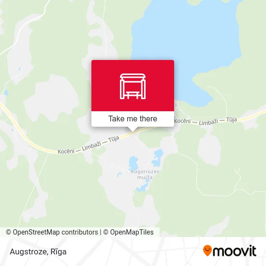 Карта Augstroze
