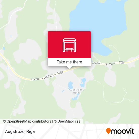 Карта Augstroze