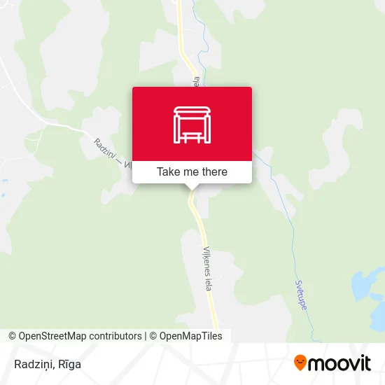 Карта Radziņi