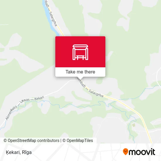 Карта Ķekari