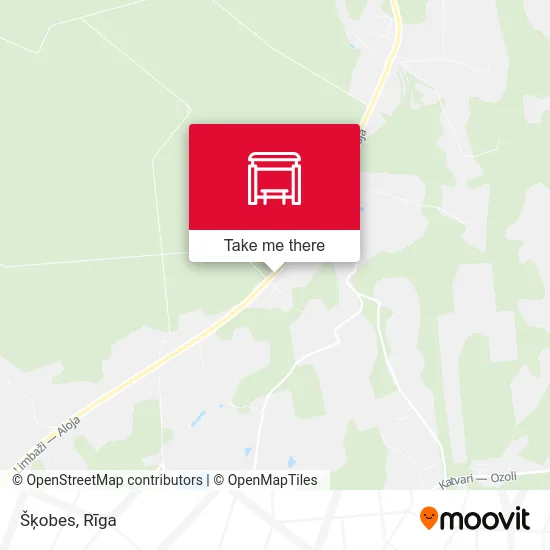 Карта Šķobes