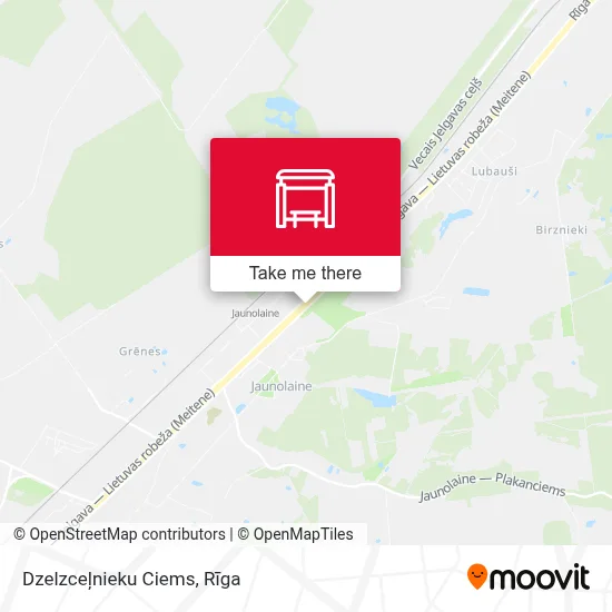 Dzelzceļnieku Ciems map