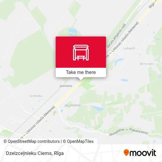 Dzelzceļnieku Ciems map