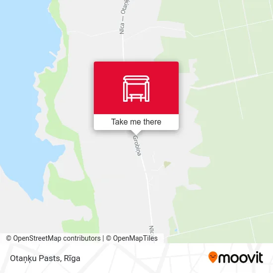 Otaņķu Pasts map