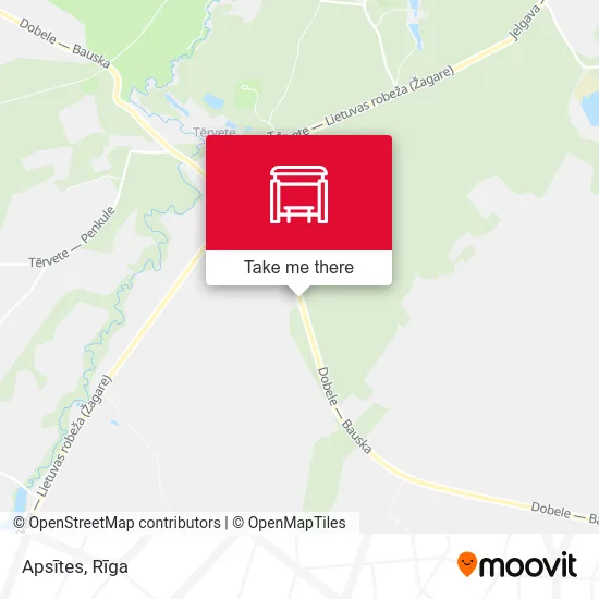 Карта Apsītes