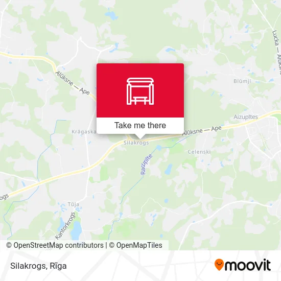 Карта Silakrogs