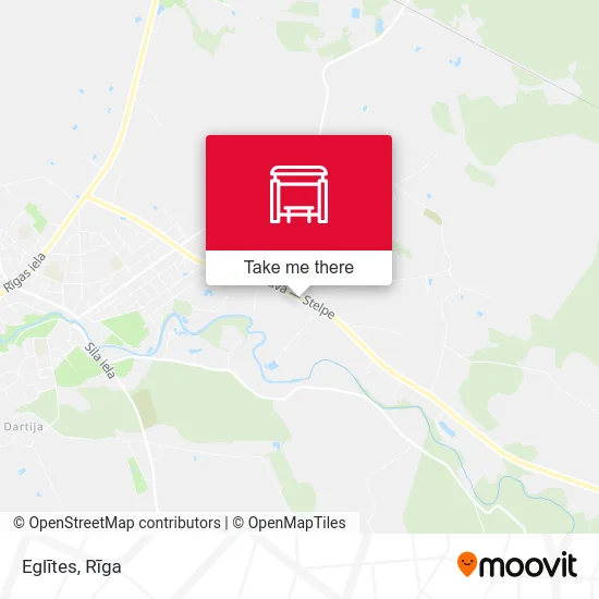 Карта Eglītes