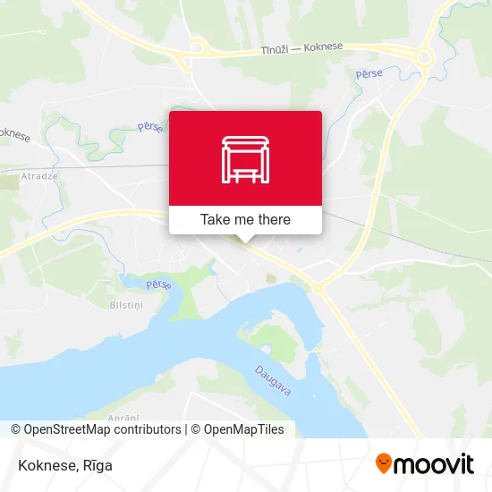 Карта Koknese