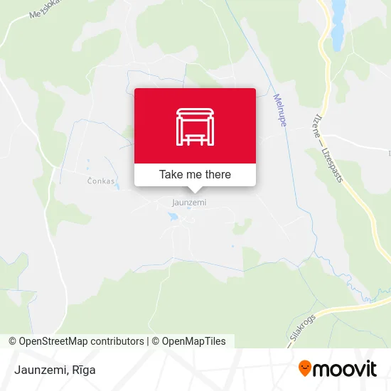 Карта Jaunzemi