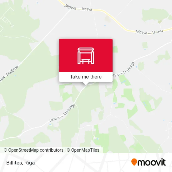 Карта Billītes