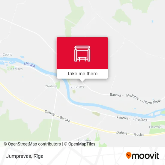 Карта Jumpravas