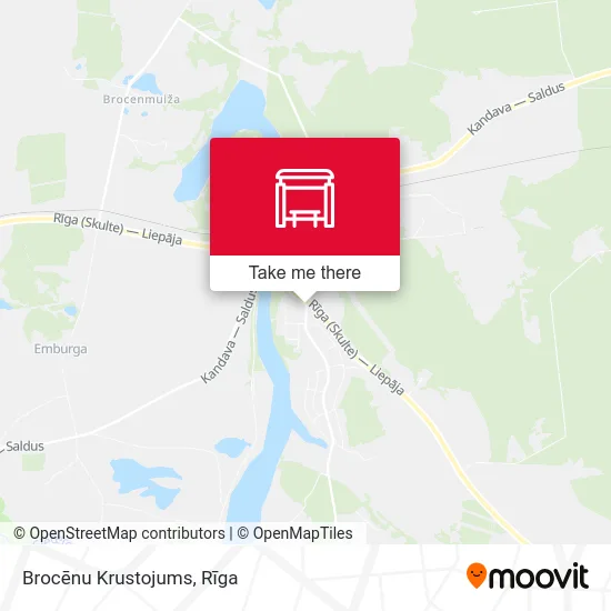 Brocēnu Krustojums map