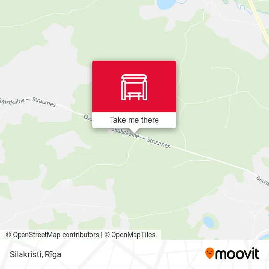 Карта Silakristi