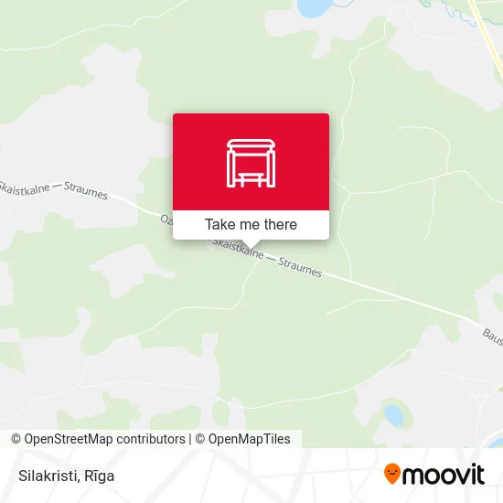 Карта Silakristi