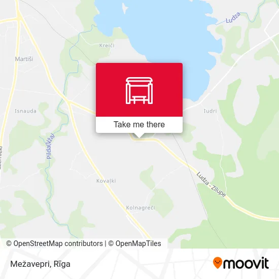 Карта Mežavepri